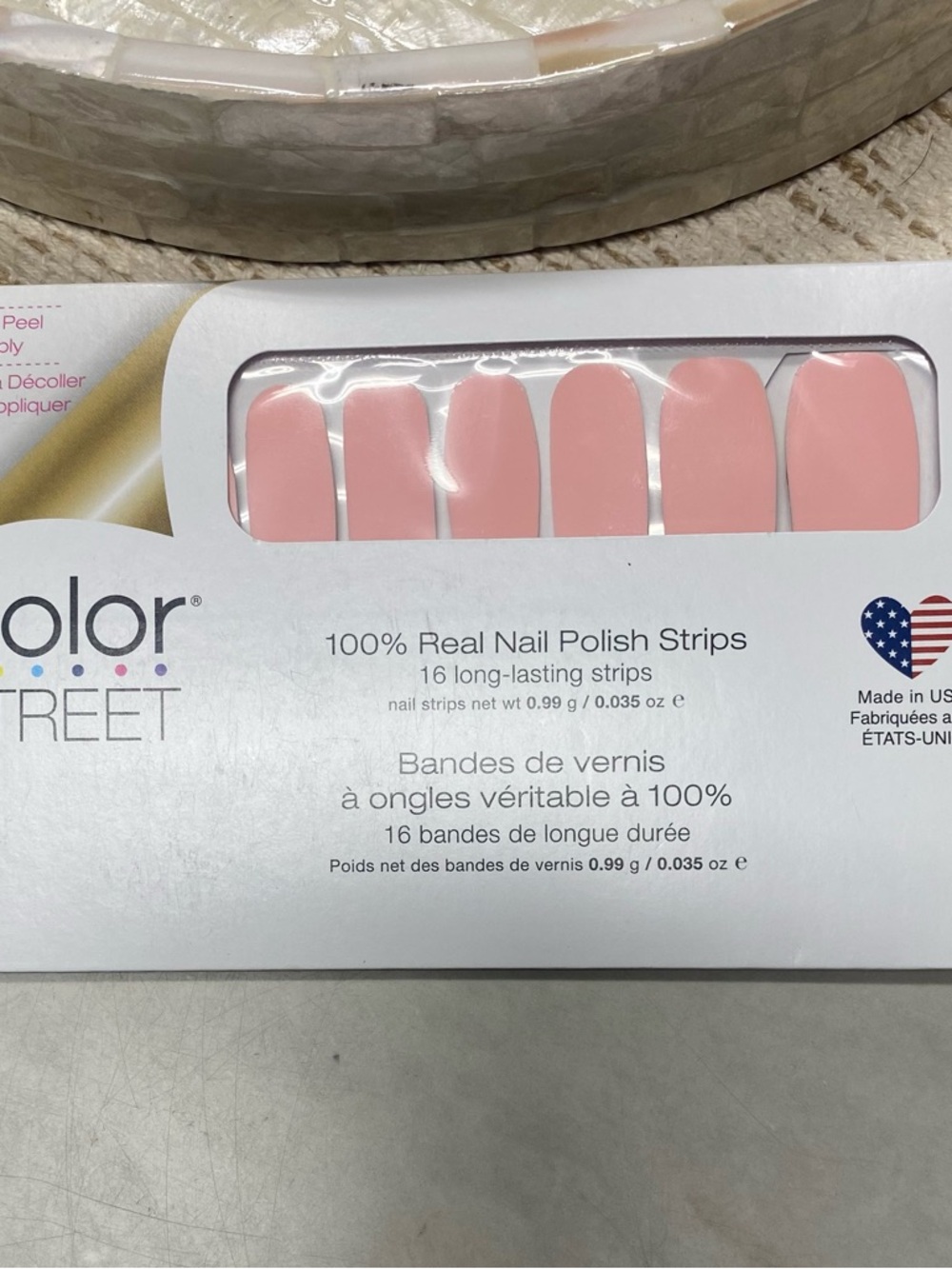 Color Street - Charleston Blush - Nail Strips